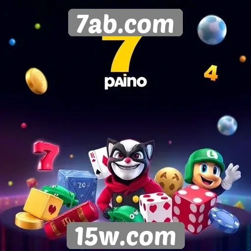 A diversidade de jogos disponíveis no 7ab.com