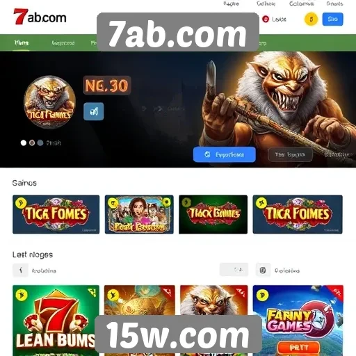 Comparativo das opções de jogos disponíveis em 7ab.com